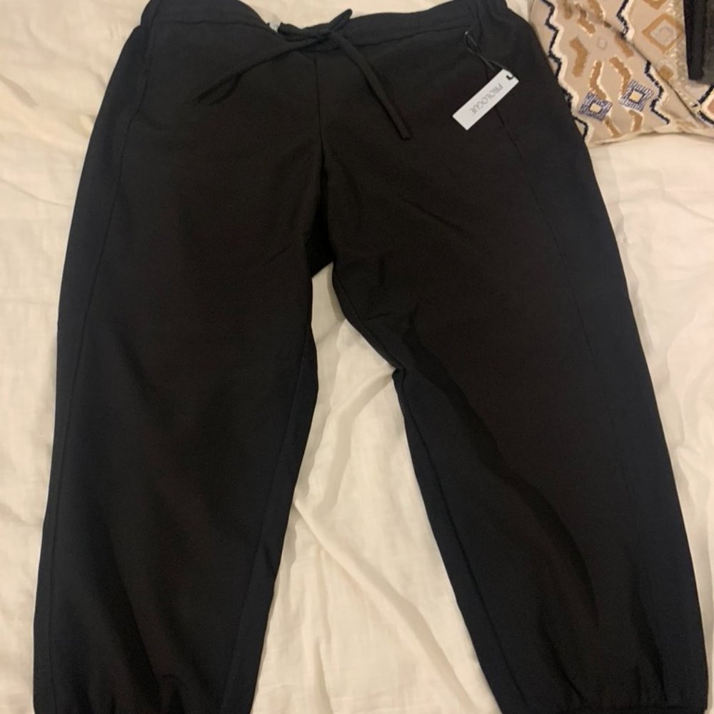 Black joggers